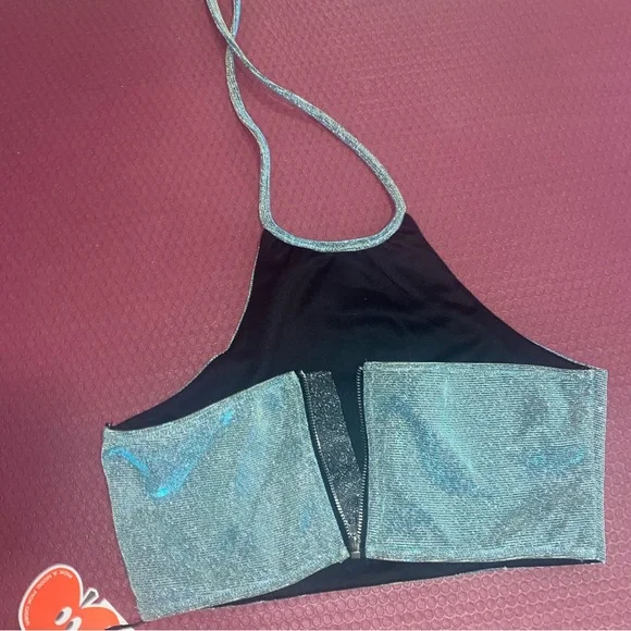 NWT sparkly halter top from Cider - Picture 7 of 8